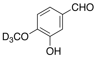 3-Hydroxy-4-methoxybenzaldehyde-d<sub>3</sub>