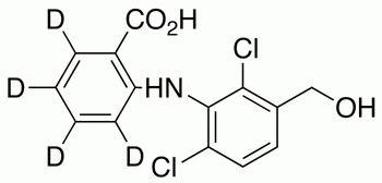 3-Hydroxymethyl Meclofenamic Acid-d<sub>4</sub>