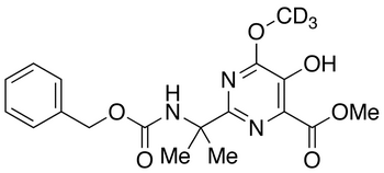 5-Hydroxy-2-[1-methyl-1-[[benzylcarbamoyl]amino]ethyl]-6-methoxypyrimidine-4-carboxylic Acid Methyl Ester-d<sub>3</sub>