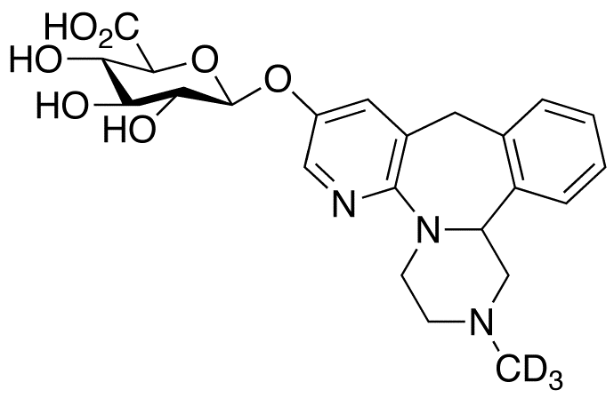 8-Hydroxy Mirtazapine-d<sub>3</sub> β-D-Glucuronide