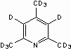 2,4,6-Trimethylpyridine-d<sub>11</sub>