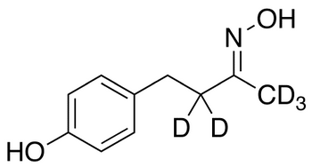 (E/Z)-4-(4’-Hydroxyphenyl)-2-butanone-d<sub>5</sub> Oxime