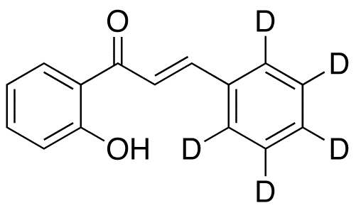 (2E)-1-(2-Hydroxyphenyl)-3-(phenyl-d<sub>5</sub>)-2-propen-1-one