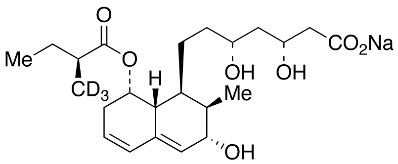 3α-Hydroxy Pravastatin-d<sub>3</sub> Sodium Salt