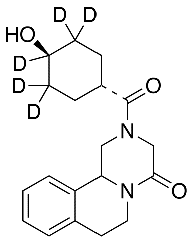 trans-Hydroxy Praziquantel-d<sub>5</sub>