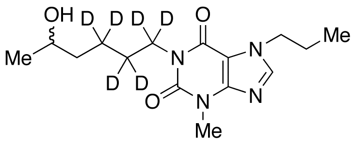 rac 5-Hydroxy Propentofylline-d<sub>6</sub>