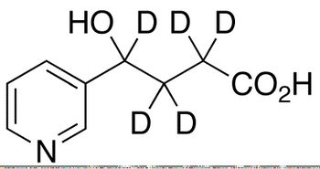 ( /-)-4-Hydroxy-4-(3-pyridyl)butanoic-d<sub>5</sub> Acid