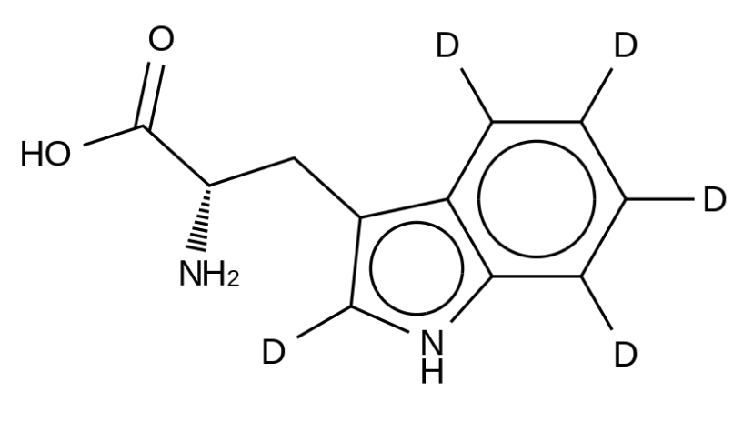 L-Tryptophan-2,4,5,6,7-d<sub>5</sub>