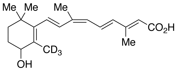 rac 4-Hydroxy-9-cis-retinoic Acid-d<sub>3</sub>