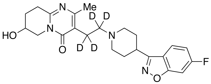 7-Hydroxy Risperidone-d<sub>4</sub>