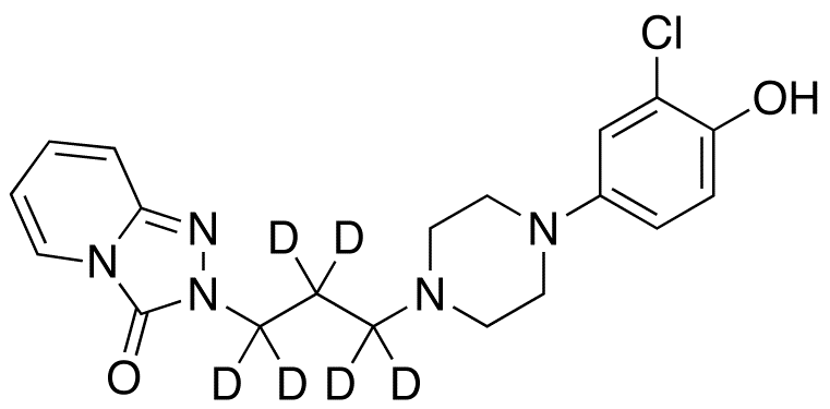 4’-Hydroxy Trazodone-d<sub>6</sub>