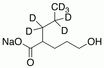 rac 5-Hydroxy Valproic Acid-d<sub>7</sub> Sodium Salt