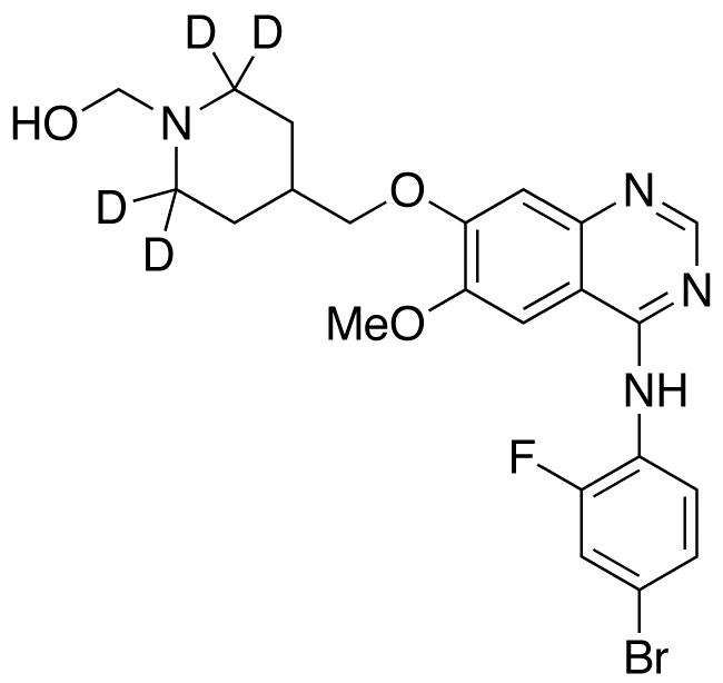 Hydroxy Vandetanib-d<sub>4</sub>