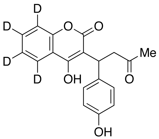 4’-Hydroxy Warfarin-d<sub>4</sub>