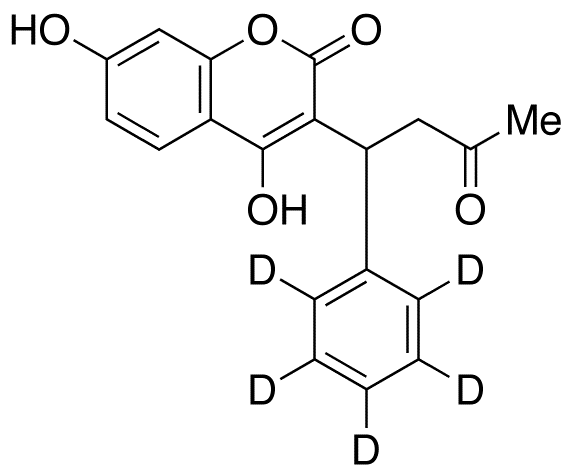 7-Hydroxy warfarin-d<sub>5</sub>