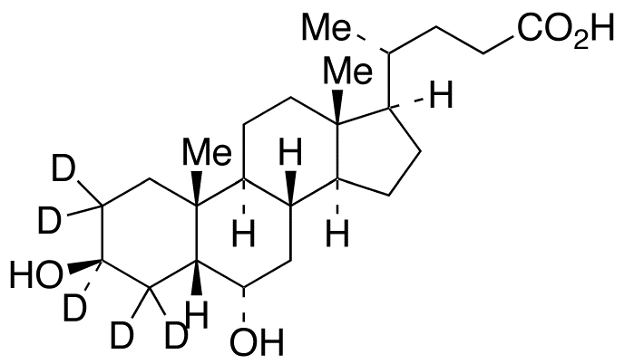β-Hyodeoxycholic Acid-d<sub>5</sub>