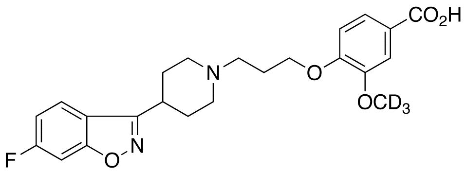 Iloperidone Carboxylic Acid-d<sub>3</sub>