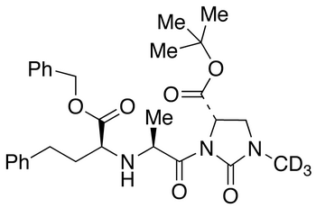Imidaprilat Benzyl Ester, (Carbonylimidazolidine)tert-butyl Ester-d<sub>3</sub>