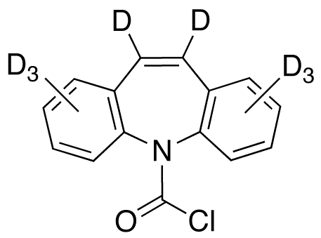 Iminostilbene N-Carbonyl Chloride-d<sub>8</sub> (Major)