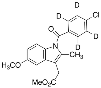 Indomethacin-d<sub>4</sub> Methyl Ester