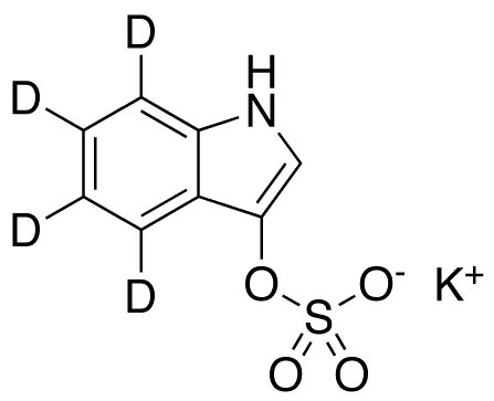 3-Indoxyl Sulfate-d<sub>4</sub> Potassium Salt