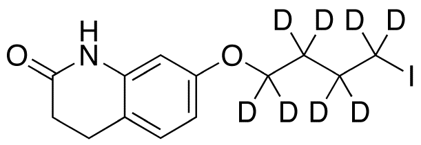 7-(4-Iodobutoxy)-3,4-dihydroquinolin-2-one-d<sub>8</sub>