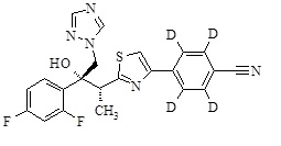 Isavuconazole-d<sub>4</sub>
