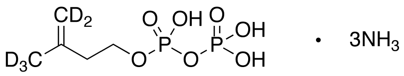 Isopentenyl pyrophosphate-d<sub>5</sub> triammonium salt