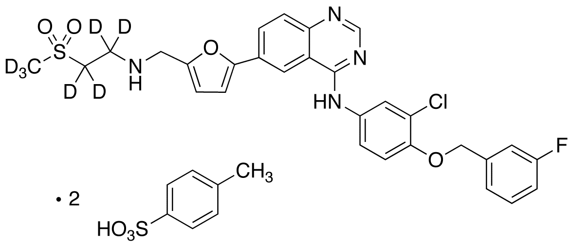 Lapatinib-d<sub>7</sub> Ditosylate
