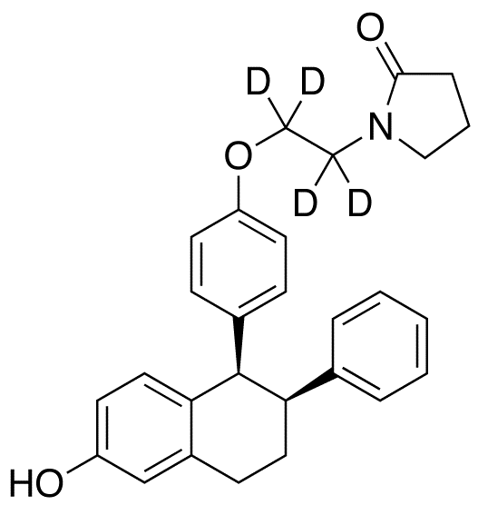 Lasofoxifene-d<sub>4</sub> 2-Oxide