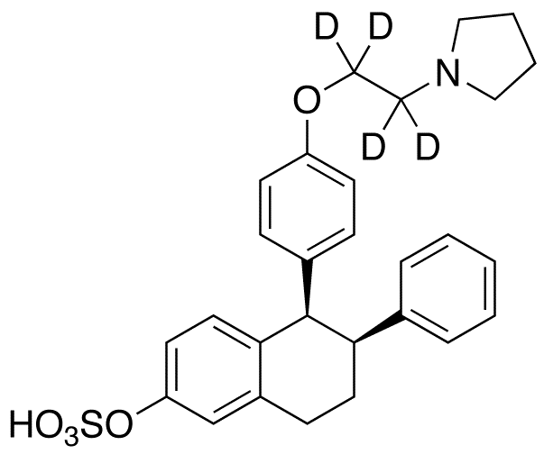 Lasofoxifene-d<sub>4</sub> Sulfate