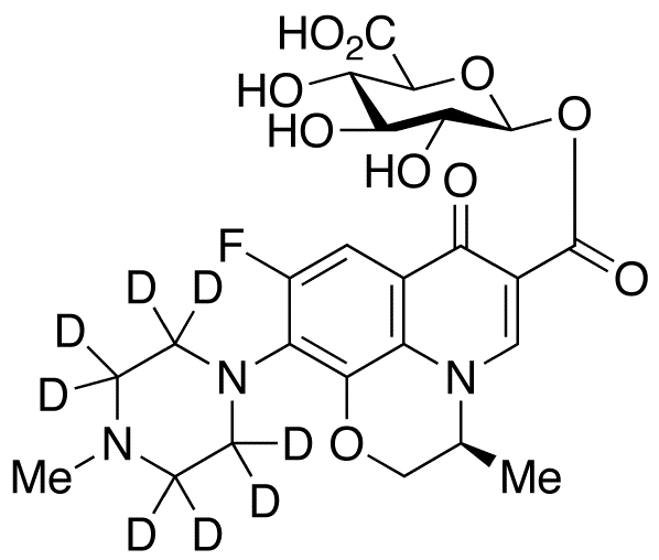 Levofloxacin-d<sub>8</sub> Acyl-β-D-glucuronide