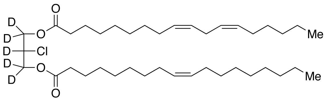 rac-1-Linoleoyl-3-oleoyl-2-chloropropanediol-d<sub>5</sub>