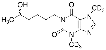 (+/-)-Lisofylline-d<sub>6</sub>