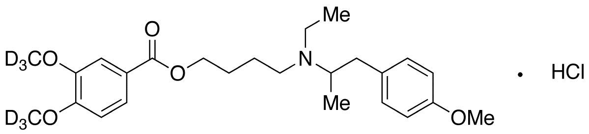 Mebeverine-d<sub>6</sub> HCl