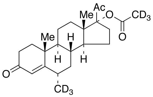 Medroxy Progesterone-d<sub>6</sub> 17-Acetate