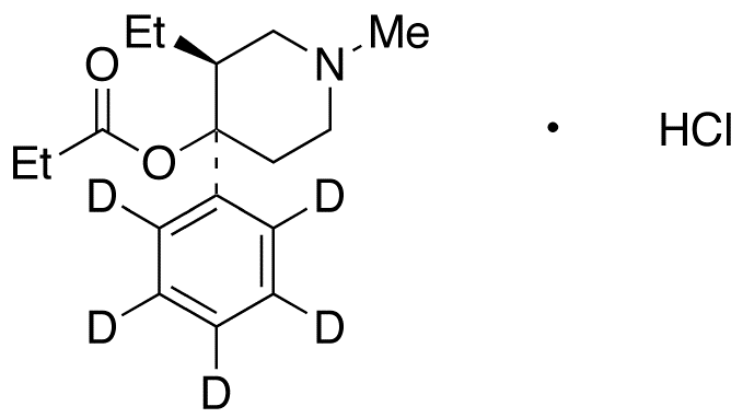 α-Meprodine-d<sub>5</sub> HCl