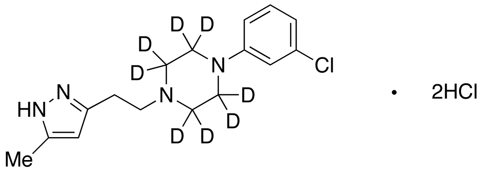 Mepiprazole-d<sub>8</sub> DiHCl