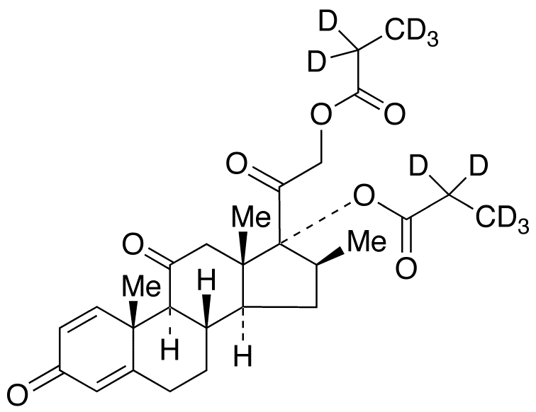 Meprednisone 17,21-Dipropionate-d<sub>10</sub>