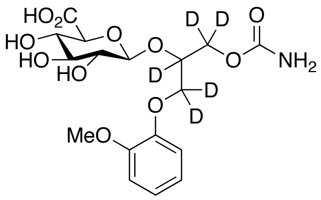 Methocarbamol-d<sub>5</sub> β-D-Glucuronide