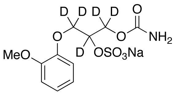 Methocarbamol-O-sulfate-d<sub>5</sub> Sodium Salt