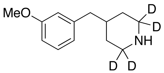 4-(3-Methoxybenzyl)piperidine-d<sub>4</sub>