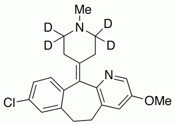 3-Methoxy-N-methyldesloratadine-d<sub>4</sub>