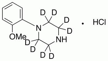 1-(2-Methoxyphenyl)piperazine-d<sub>8</sub> HCl