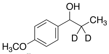 rac-1-(4’-Methoxyphenyl)propanol-d<sub>2</sub>