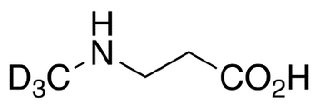 N-Methyl-β-alanine-d<sub>3</sub>