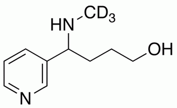 4-[N-(Methyl-d<sub>3</sub>)amino]-4-(3-pyridyl)butane-1-ol