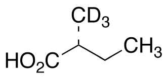 (R)-2-Methylbutyric Acid-d<sub>3</sub>