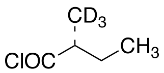 (R)-2-Methylbutyric Acid Chloride-d<sub>3</sub>