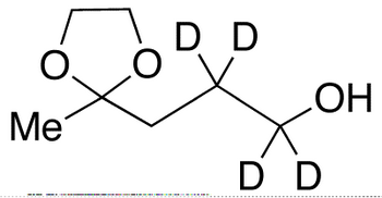 2-Methyl-1,3-dioxolane-2-propanol-d<sub>4</sub>